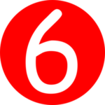 red-rounded-with-number-6-md